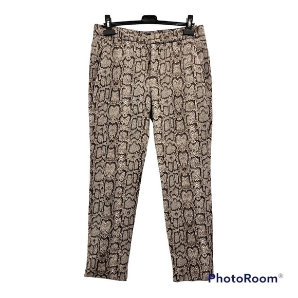 Zara Pants - Zara Woman Slit Pocket Snakeskin pants size 6